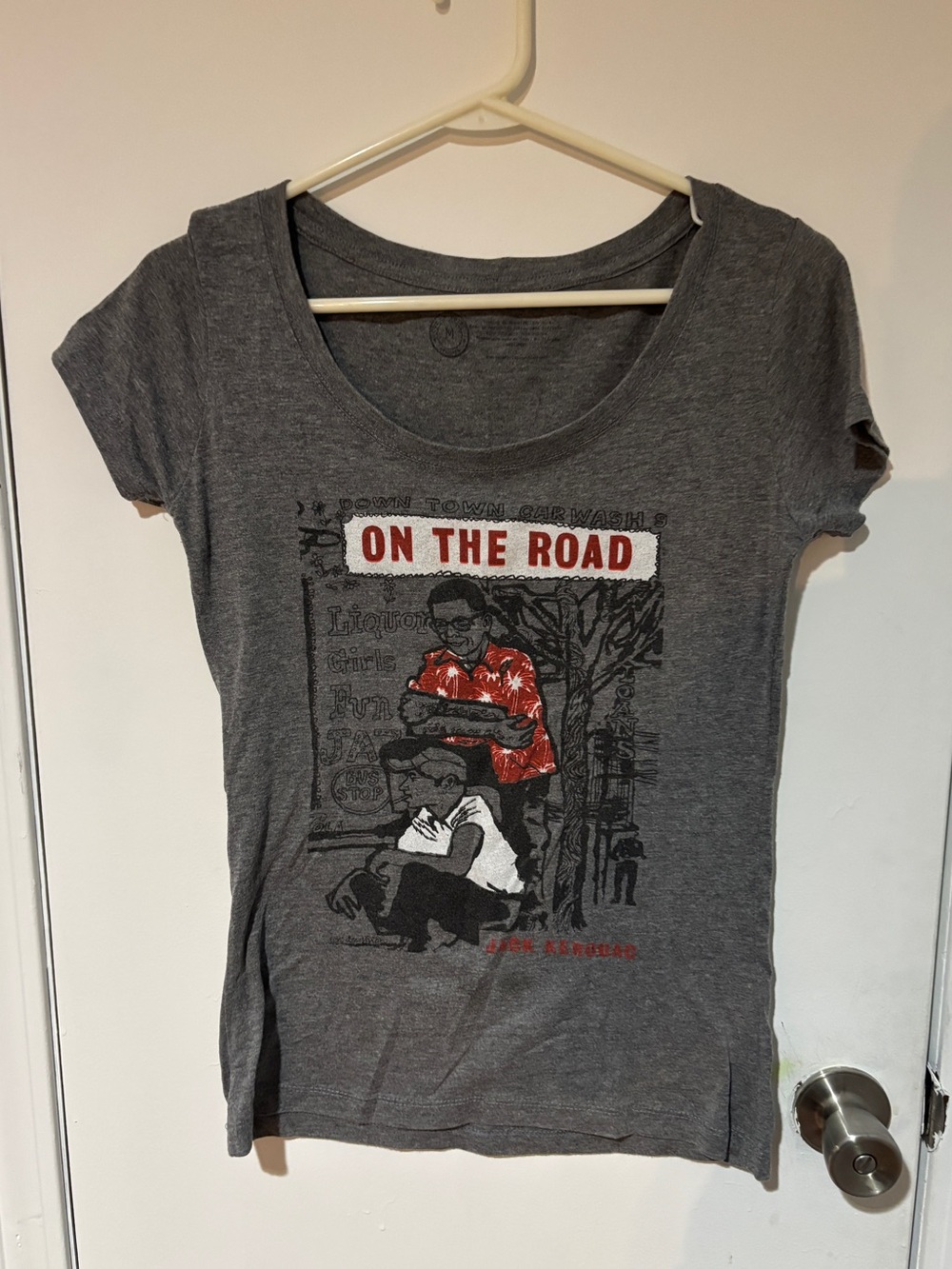 ModCloth Jack Kerouac “On the Road” women’s t-shirt size M